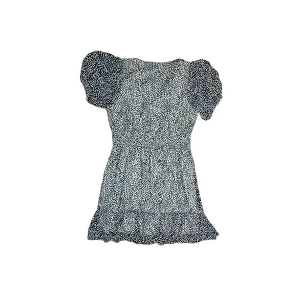 Express Black And White Pattern Mini Dress, Size M - Picture 2 of 2